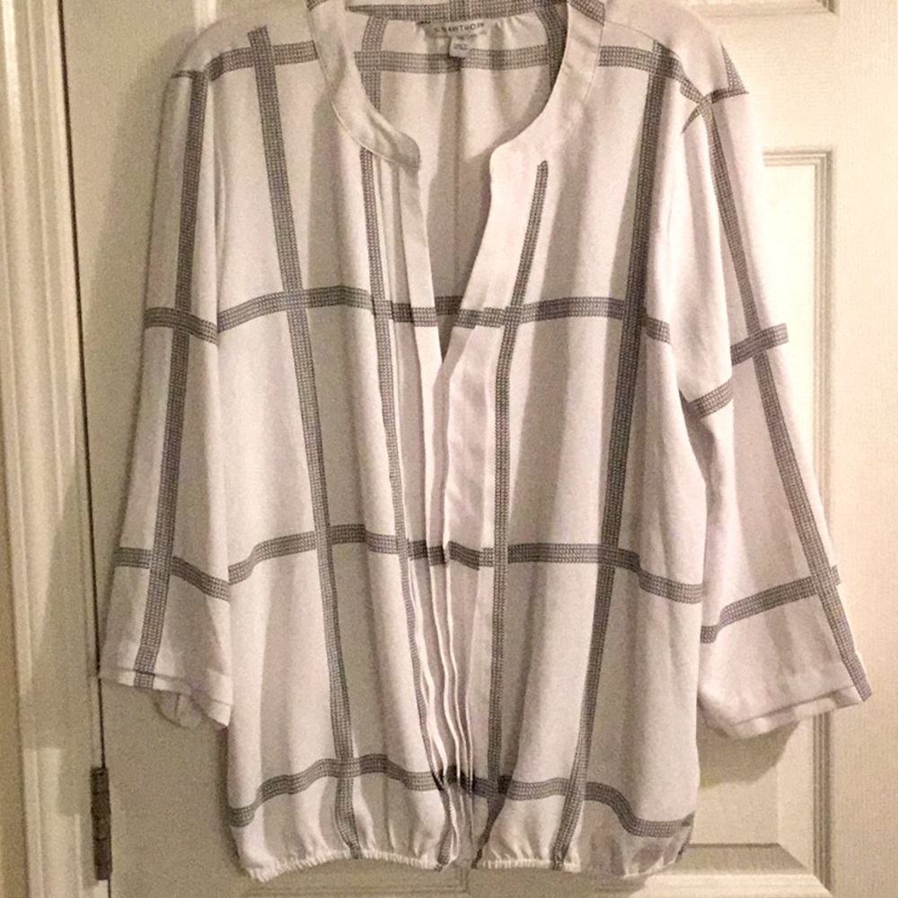 HAWTHORN” blouse, XXL”black/white Pretty 🌹